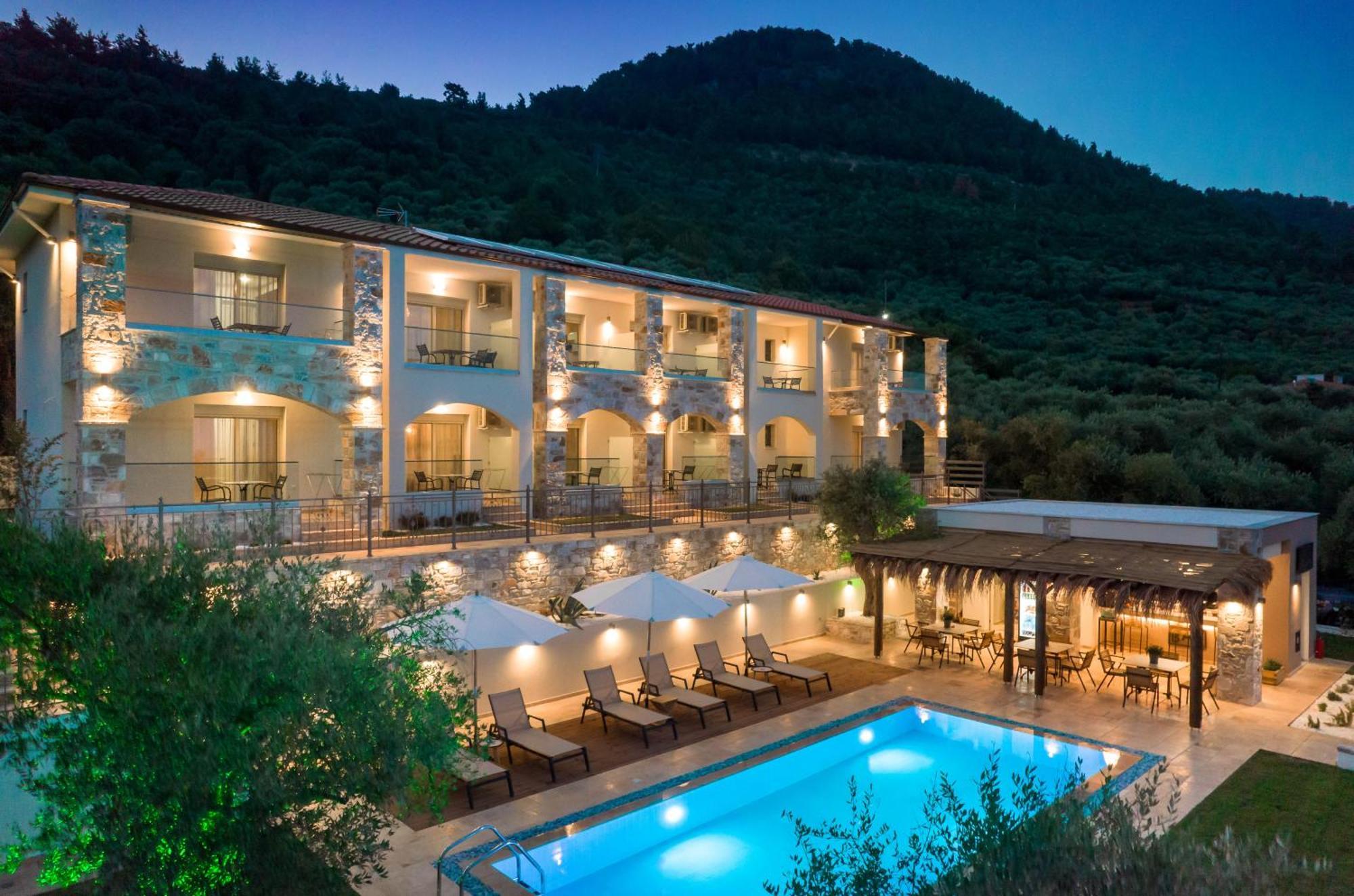 Mon Avis Boutique Hotel Chrisi Ammoudia Esterno foto